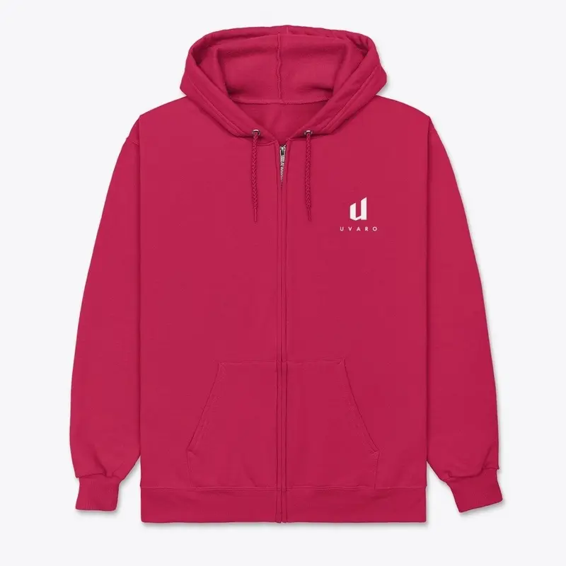 Uvaro Zippered Hoodie